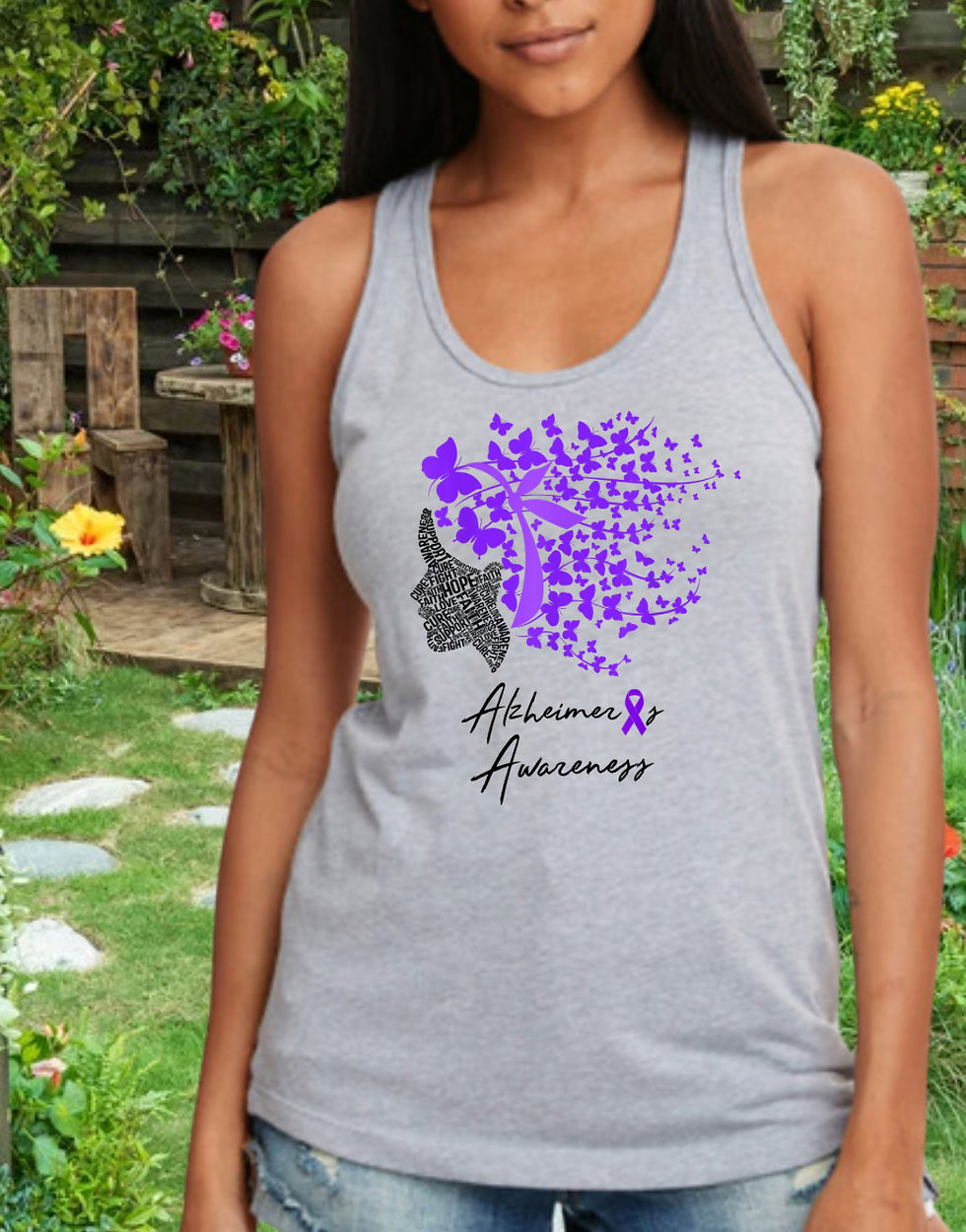 Alzheimer Awareness T-Shirts and Tank