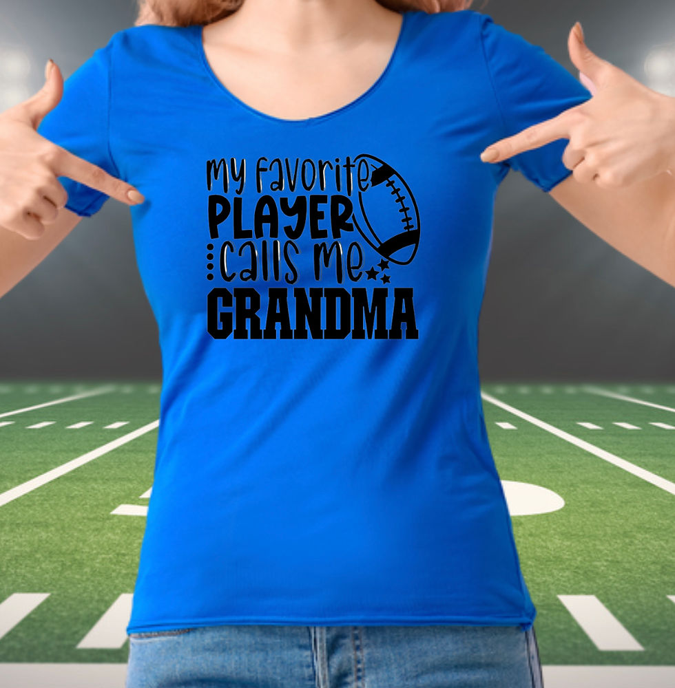 Thumbnail: My Favorite Player Calls Me Grandma T-Shirt