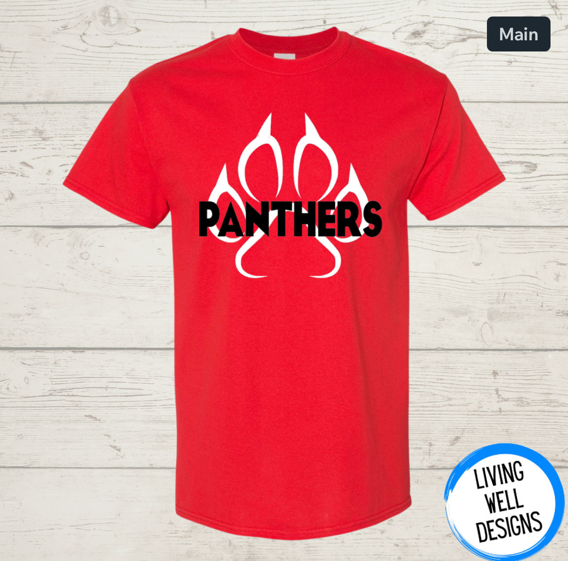 Panther Paw T-Shirts and Sweatshirts Spiritwear
