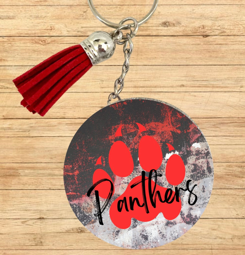 Pleasant Run Panthers Keychain