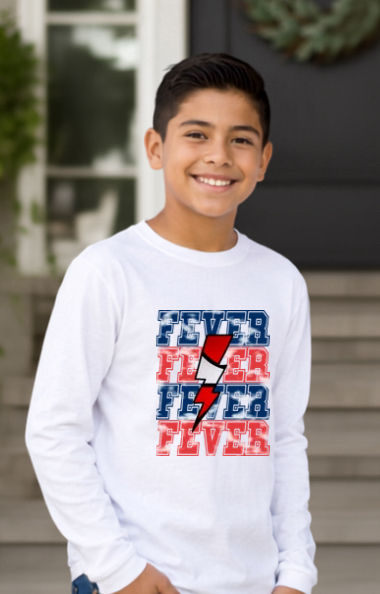 Thumbnail: Fever Fever Fever Lightening  T-Shirts and Sweatshirts 