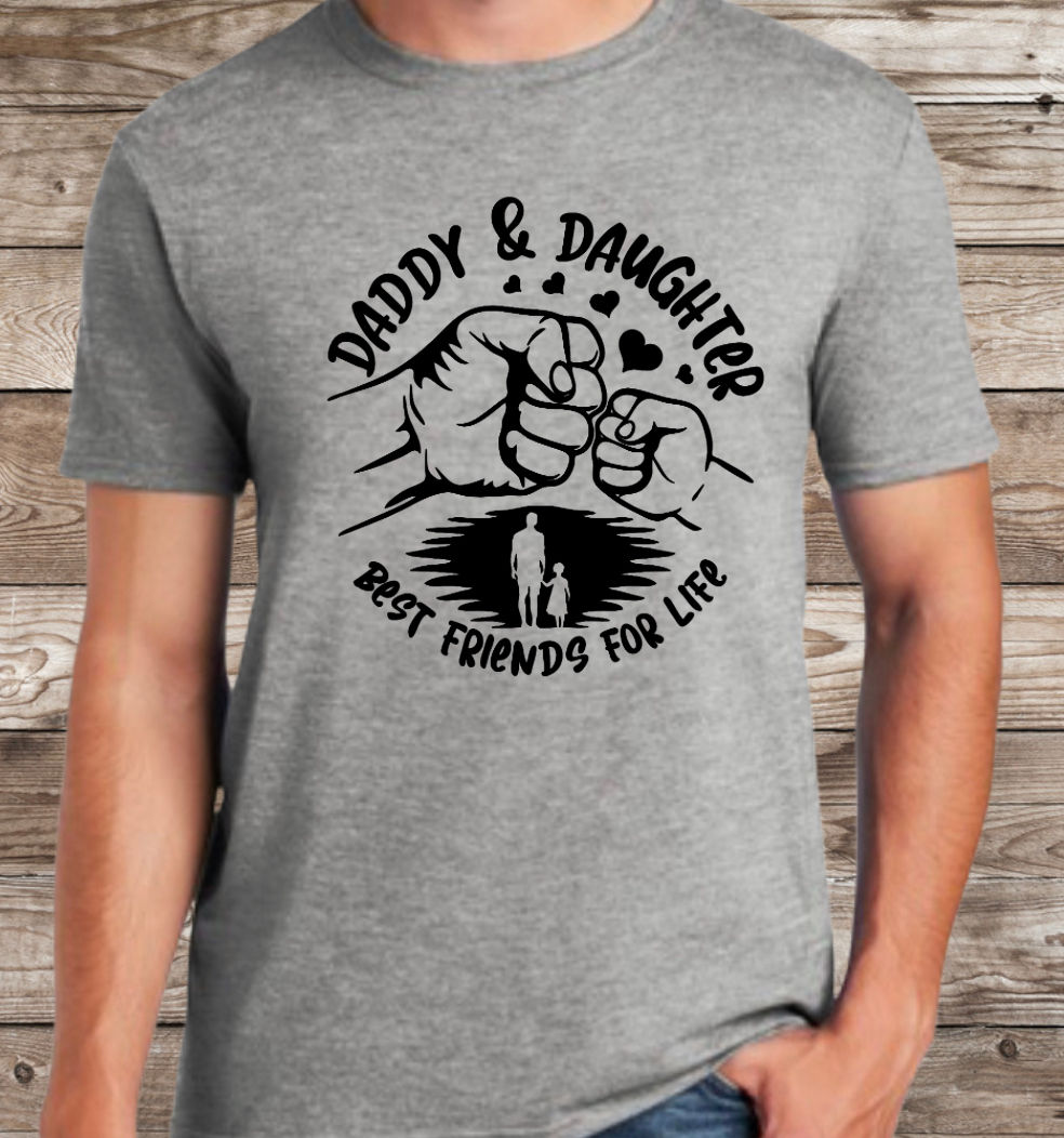 Daddy and Daughter Softstyle Shortsleeved T-Shirt