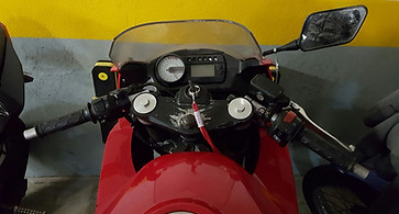 Comet 250 com semi guidão do Mercado livre