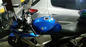 Suzuki gsx 650f Com semi guidão Bolzan Cromado