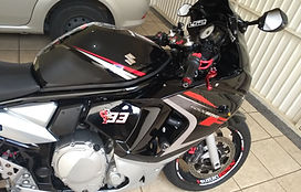 GSX 650F cm semi guidão Bolzan