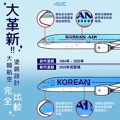大韓航空塗裝*大革新*