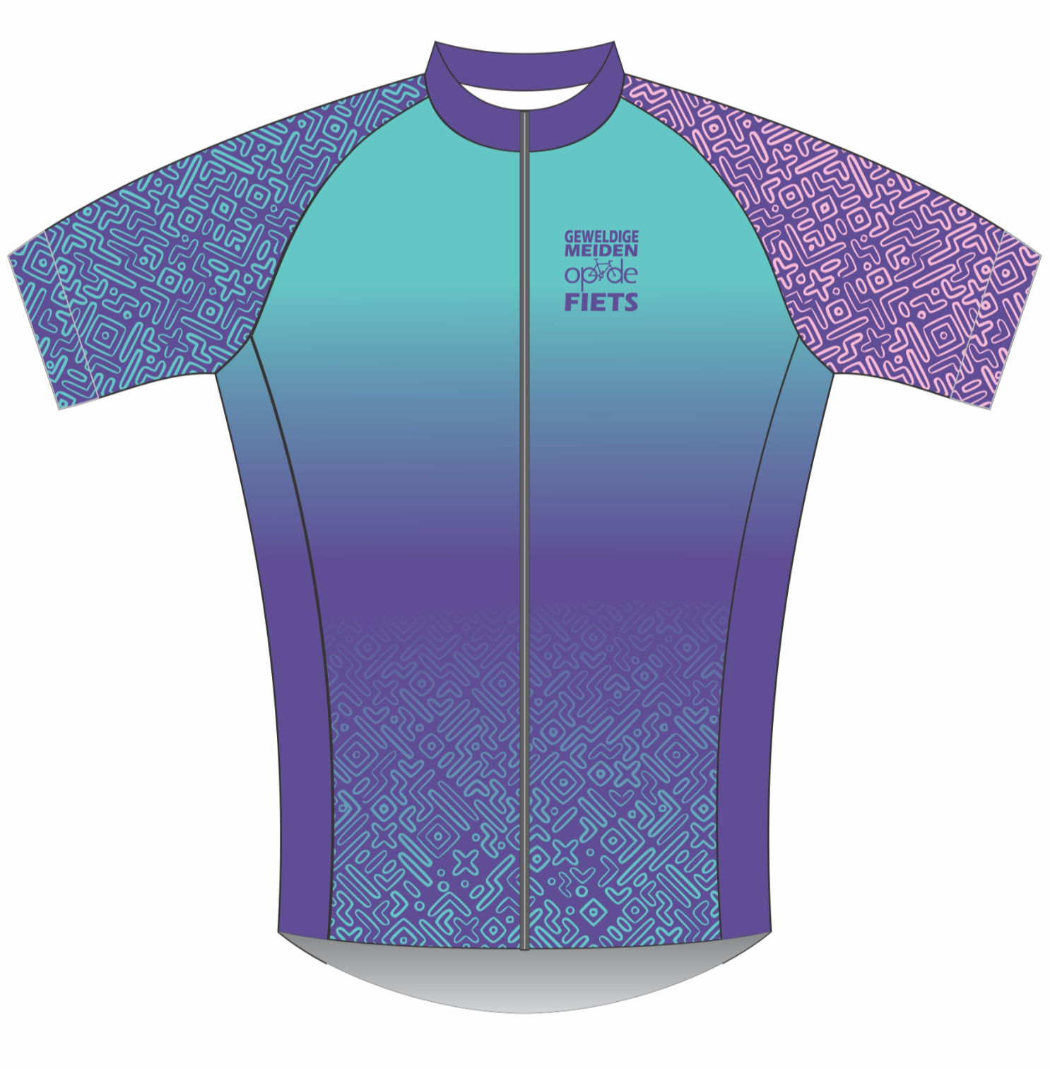 ROAD JERSEY 1 - SS NIZZA YOUTH GIRLS - OP DE FIETS