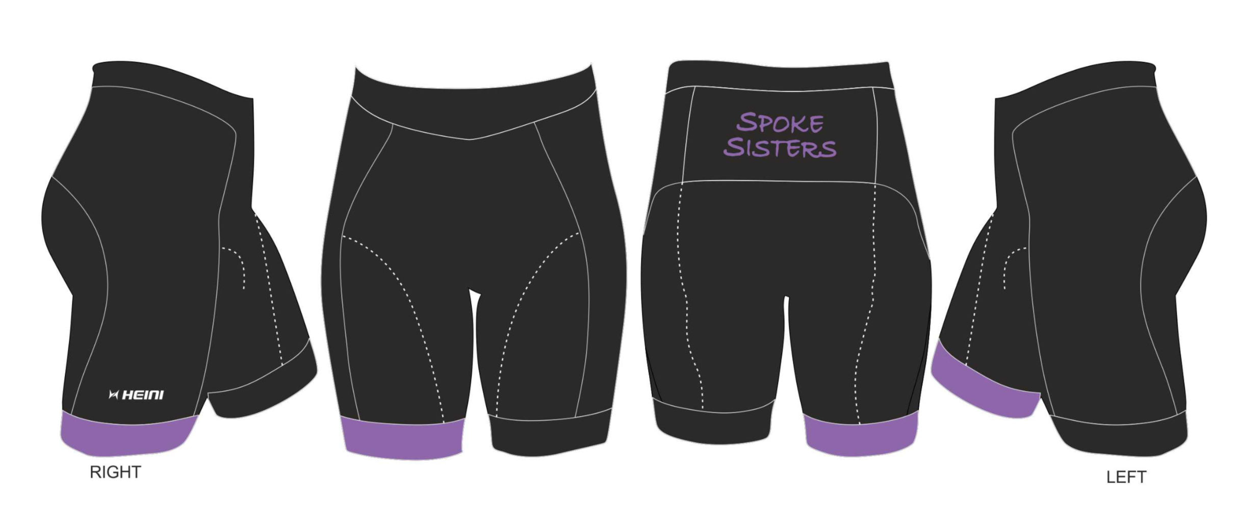 SIENA SHORTS - NCR SPOKE SISTERS