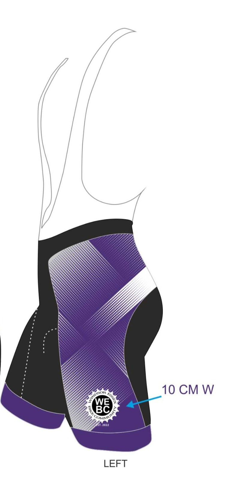 Thumbnail: SIENA BIB SHORTS - WINDSOR CYCLING CREW