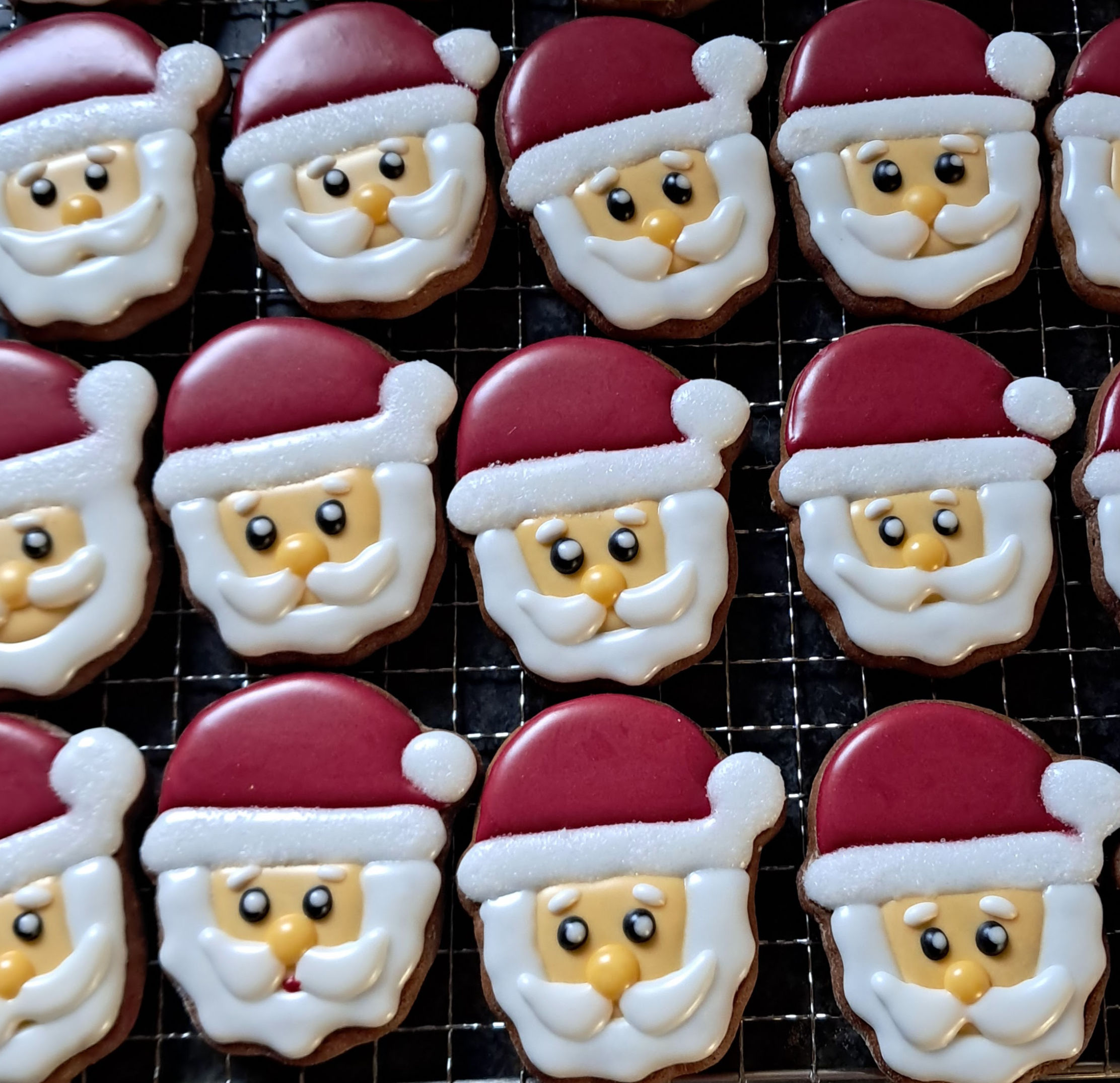 Tête de Père de Noël