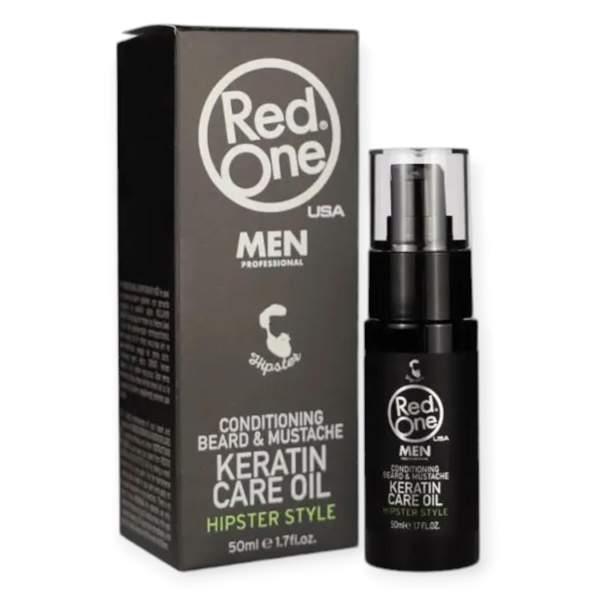 Red One Óleo De Barba e Bigode Queratina 50ml