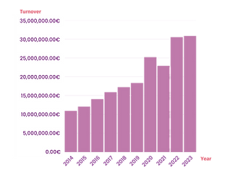 Biokosmes Turnover through the years.png