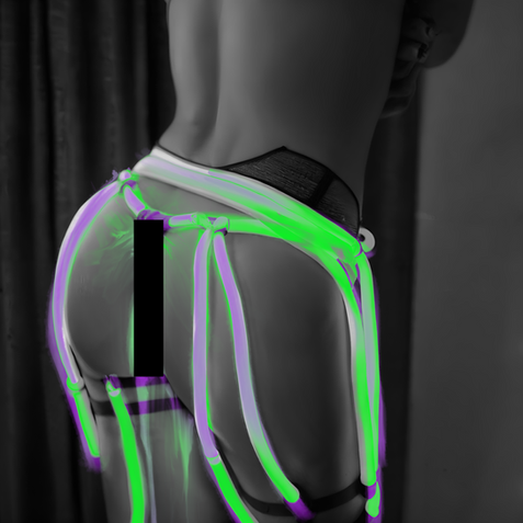 Like a crane in flight,