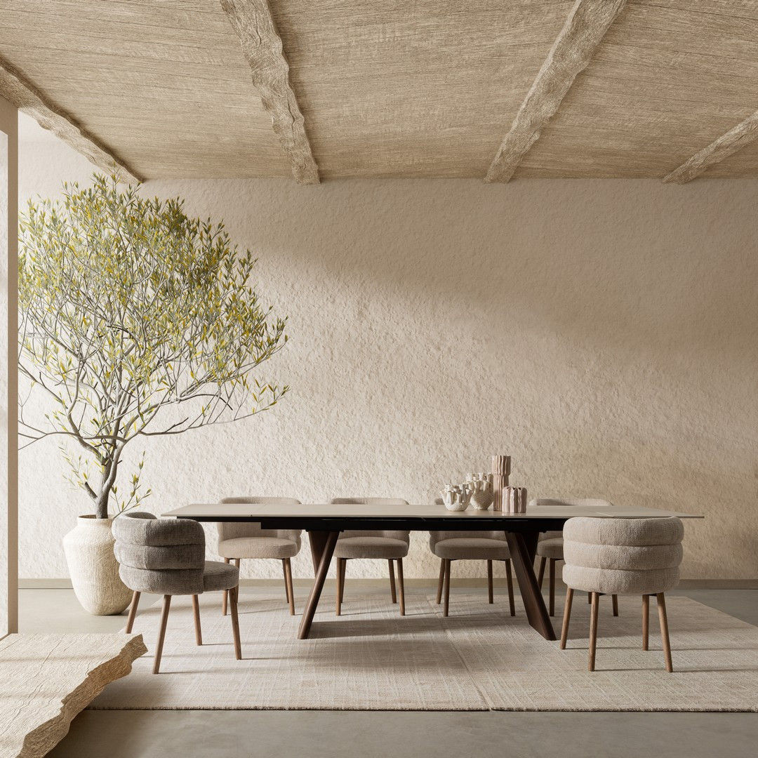 Table repas Maik 200/300X100