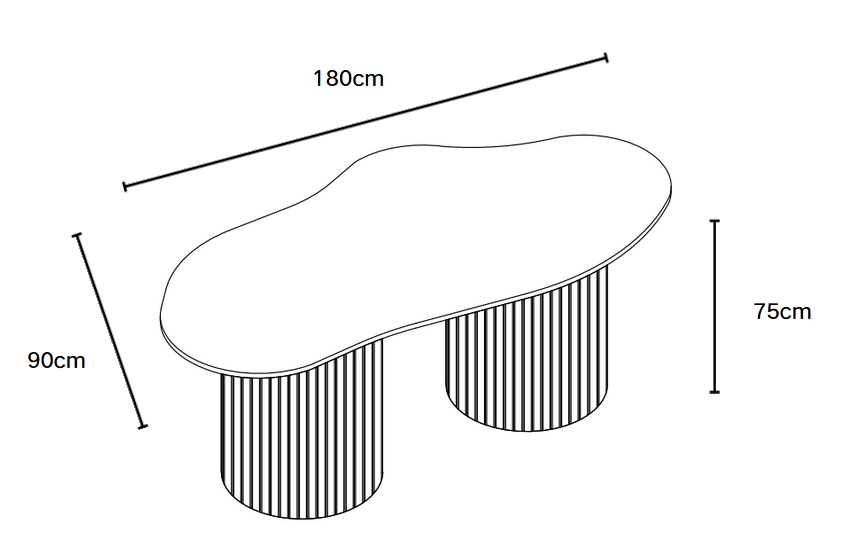 Miniature : Table repas Niki noyer