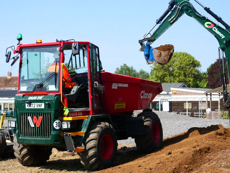 EKFB completes running track for Broughton Junior School 