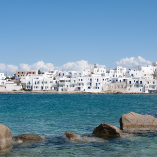 Coastal view of Paros