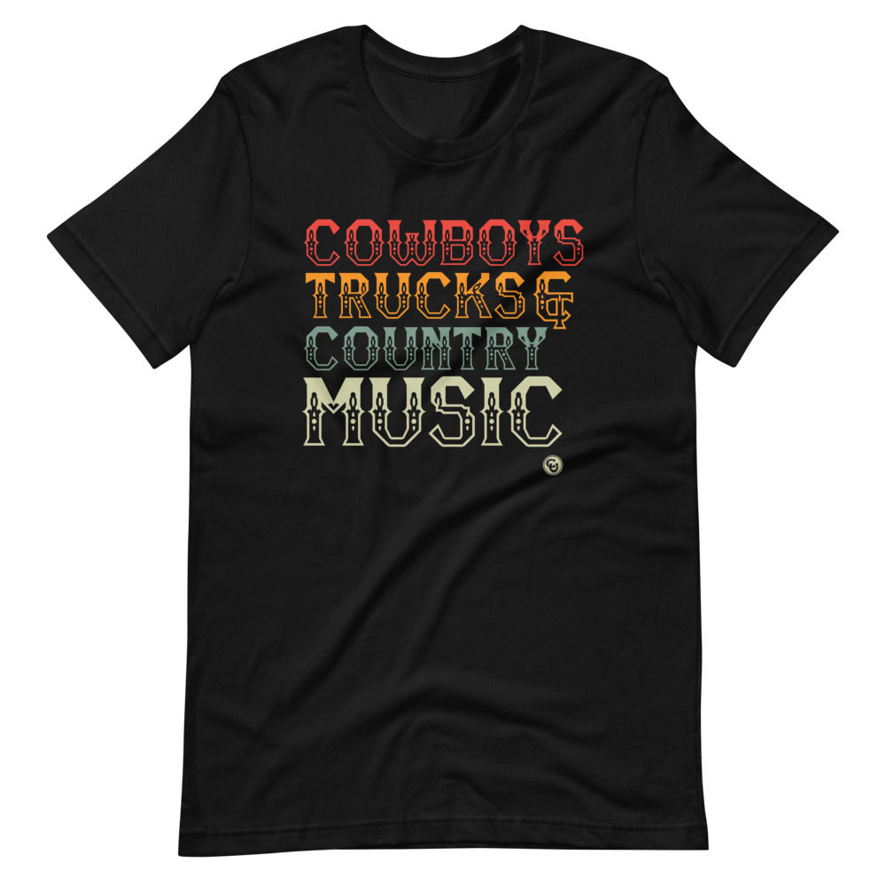 Cowboys Trucks & Country Music T-Shirt
