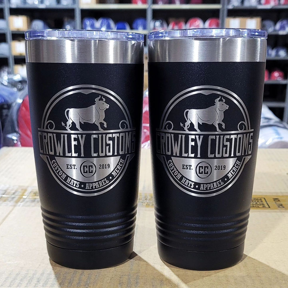 LASER ENGRAVED TUMBLERS
