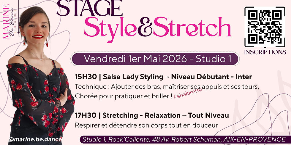 Stage Style & Stretch avec Marine