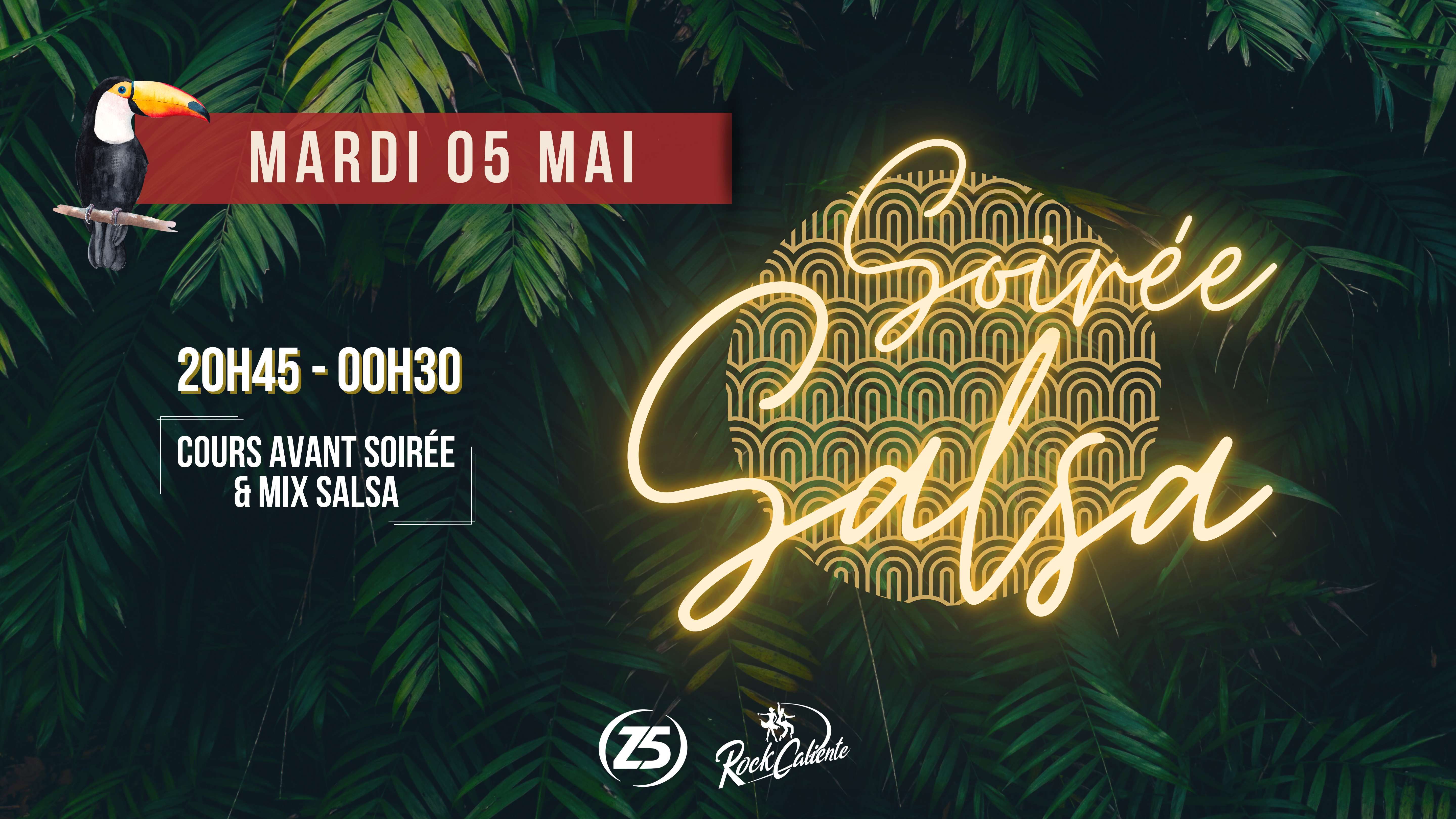 Affiche de Mardis Salsa au Z5 — Rock'Caliente