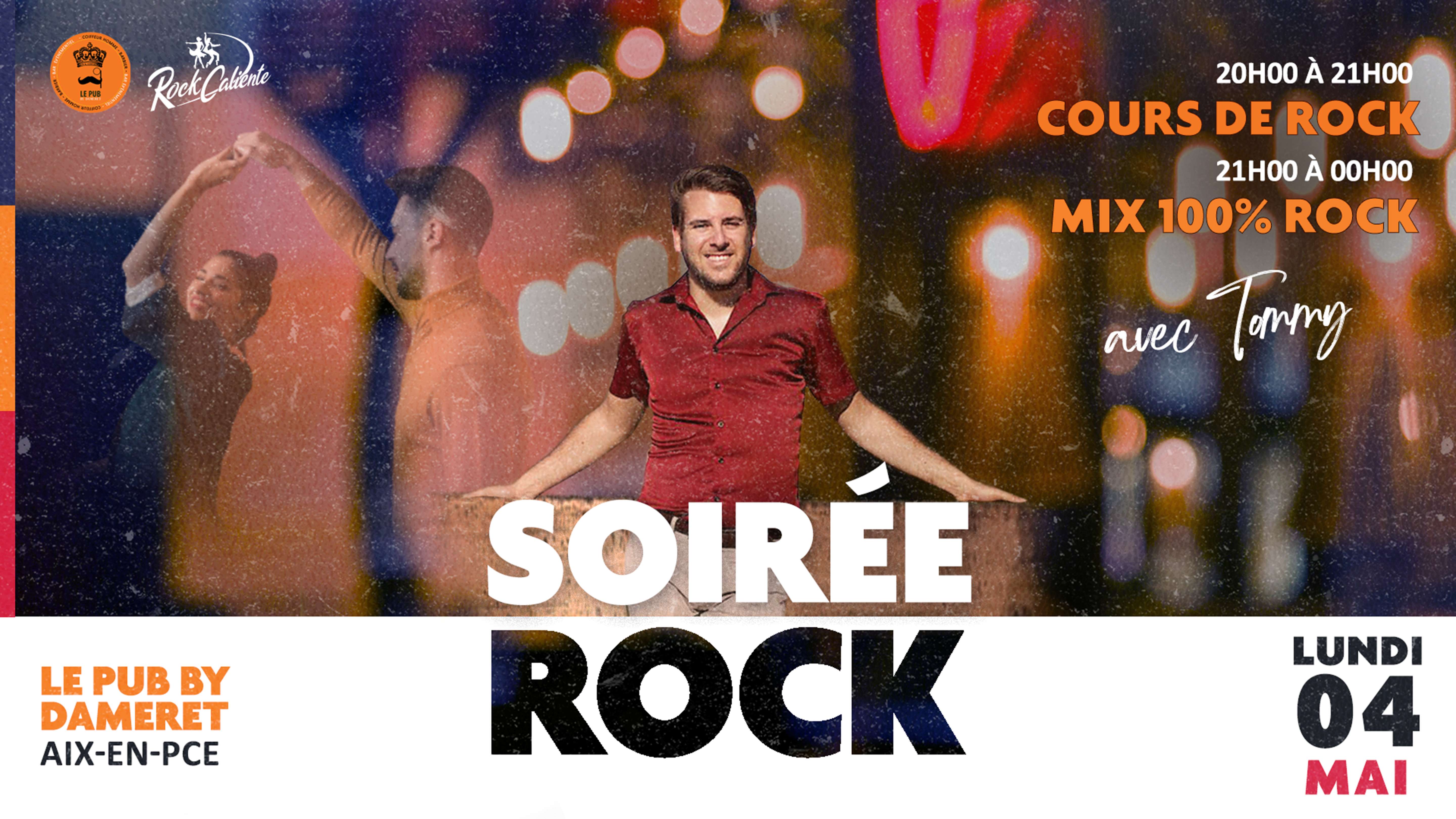 Affiche de Lundis Rock @ Pub by Dameret — Rock'Caliente