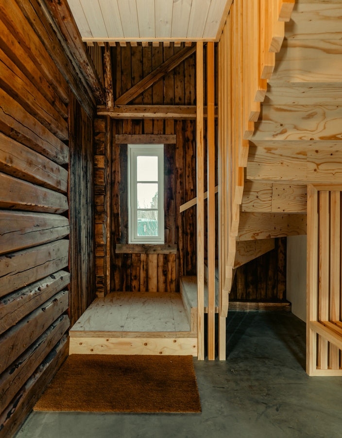 SlidreBygg - Låven, Robølsbygda - Interiør