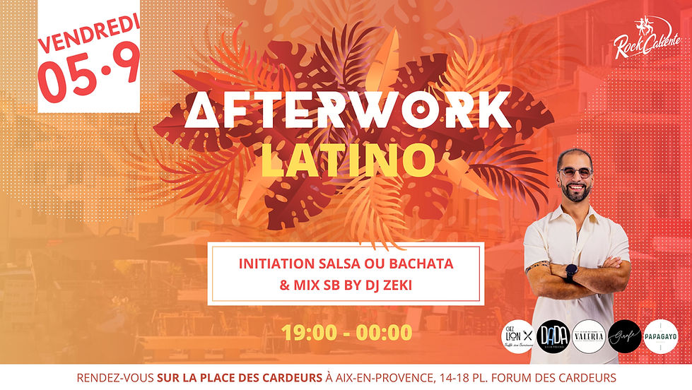 AfterWork Latino à la Place des Cardeurs