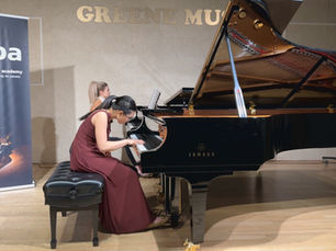 Celine and Melissa performing