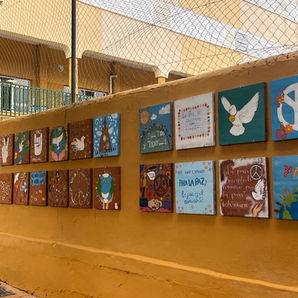 Nuestra obra de arte colectiva. 🧩🕊️