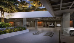 Jardim - Pavimento do Estacionament