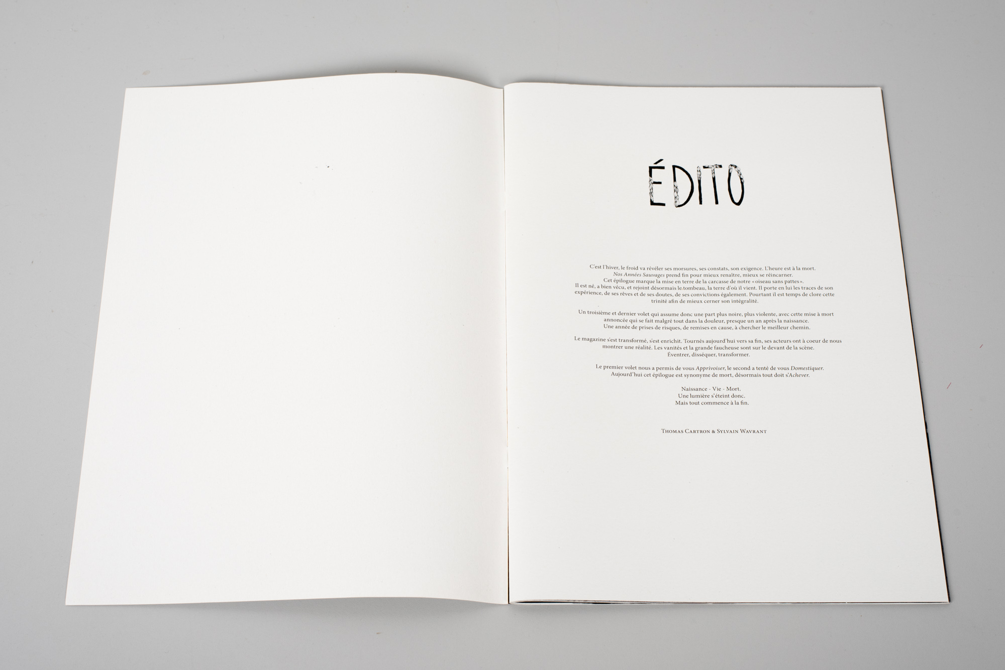 Achever Nos Annees Sauvages