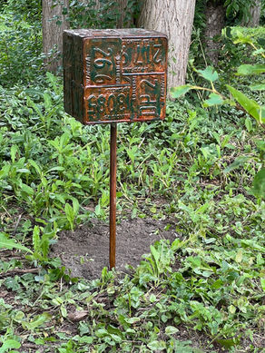 Our License Plate Gal Artist — Barb Sistak Baur — is Participating in the 2025 Terrain Biennial, an international festival of art created for front yards, balconies, and porches.