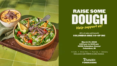 Support The Bike Co-op on March 31 at Panera Bread