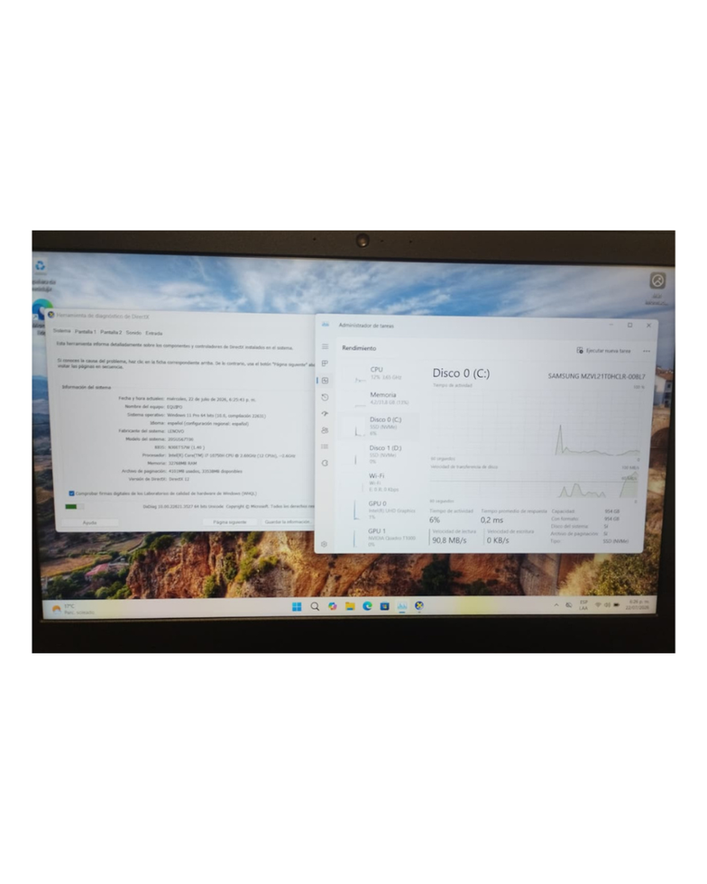 LENOVO | Venta de computadores de segunda y usados bogotá  | Lenovo ThinKpad P15 Gen 1 I7-10750H 32 GB 1000 + 512  M.2.