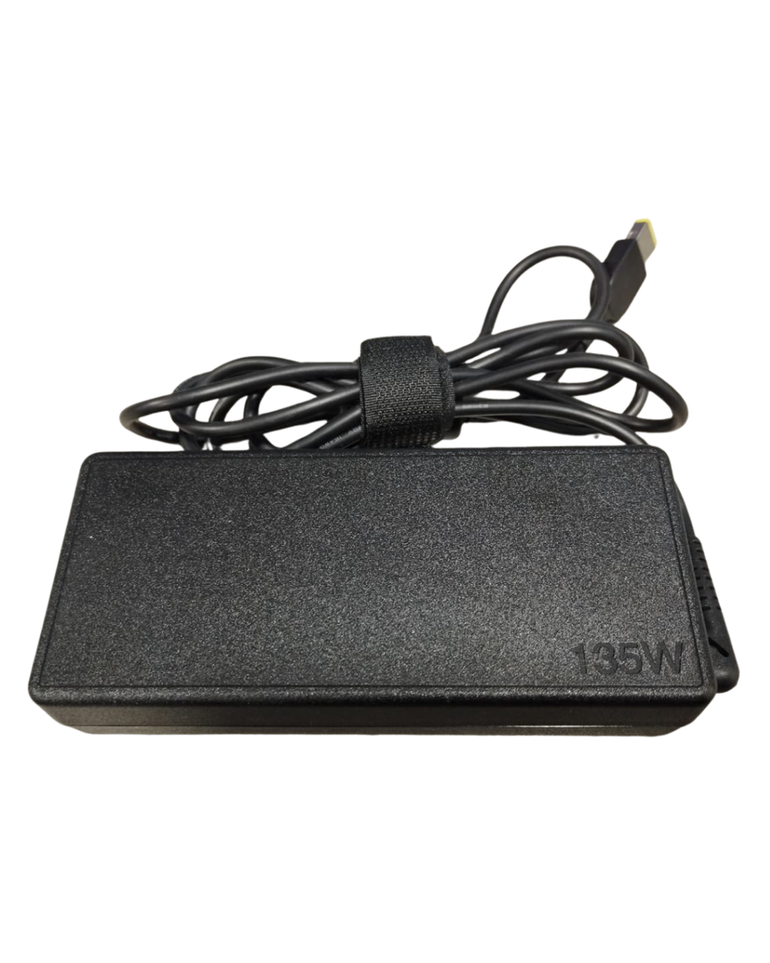 LENOVO | Venta de computadores de segunda bogotá y computadores usados |Cargador Lenovo 135W Punta Cuadrada Amarilla