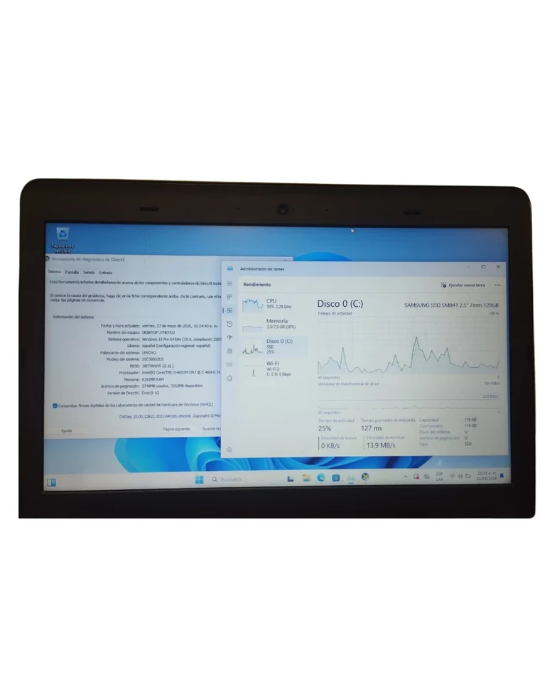 pcypartes | Venta de computadores de segunda bogotá y computadores usados |LENOVO THINKPAD E440 i3-4000M 8 GB 128 SSD