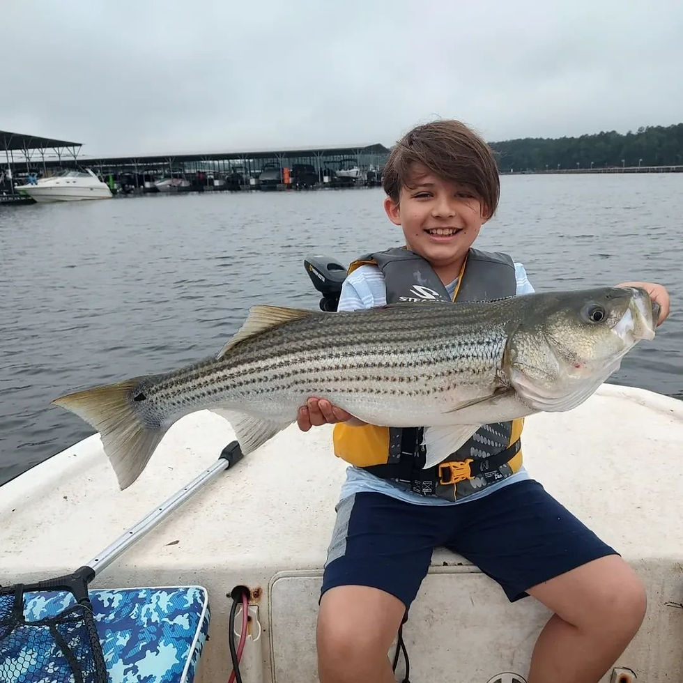 striper fishing adventure photo