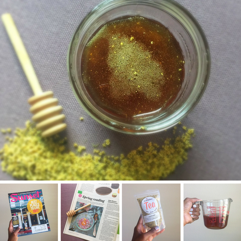 Elderflower Infused Honey