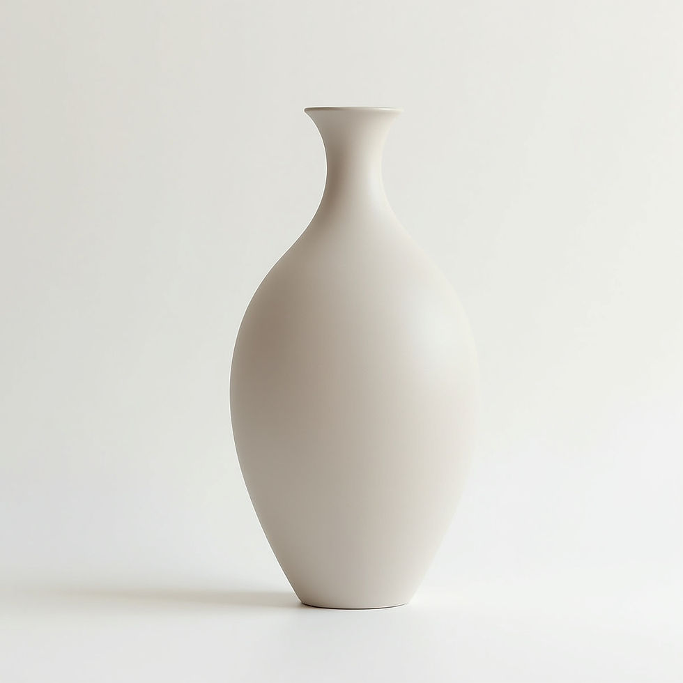 Sculptural Floor Vase