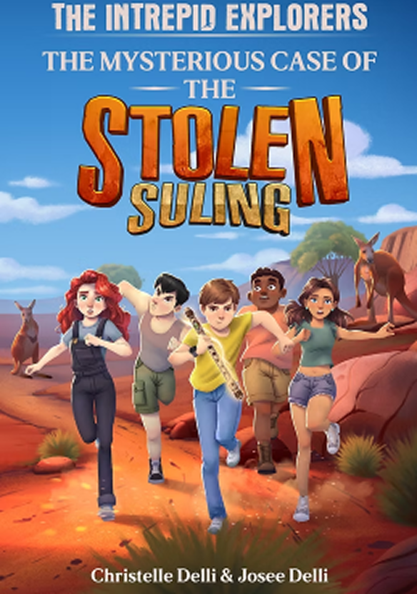 The case of the stolen suling kids book