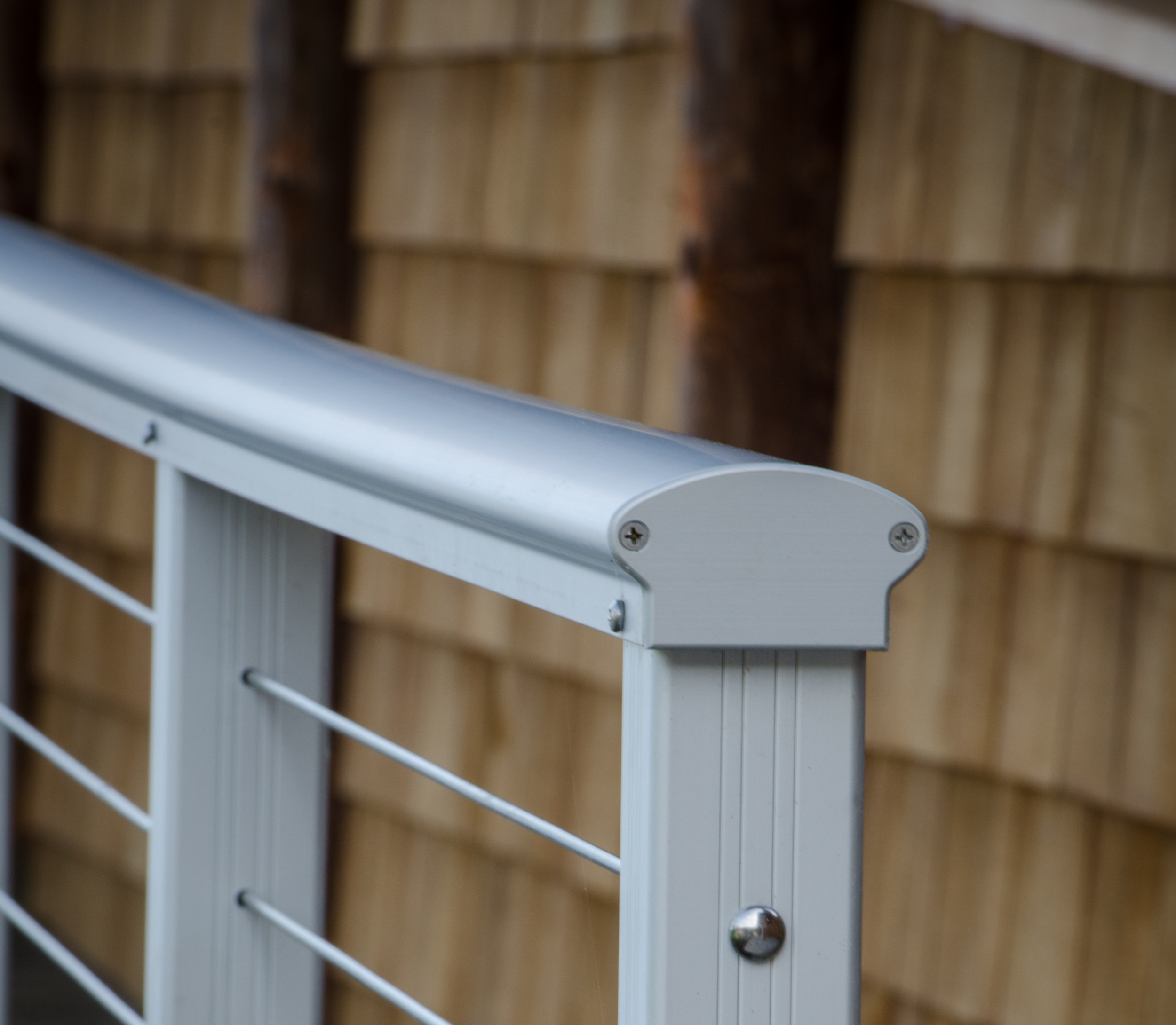 Loop Top Railing Elliptical Top TR999 | Modern Residential Railings