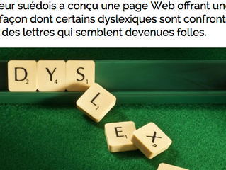 Impressionnant : ce que voit un dyslexique
