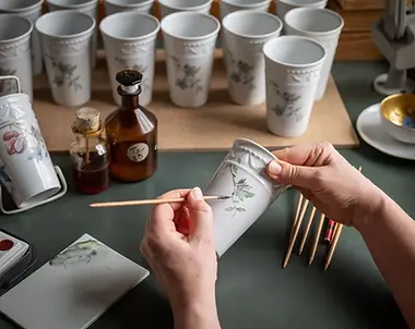 Example of Porcelain Craftsmanship