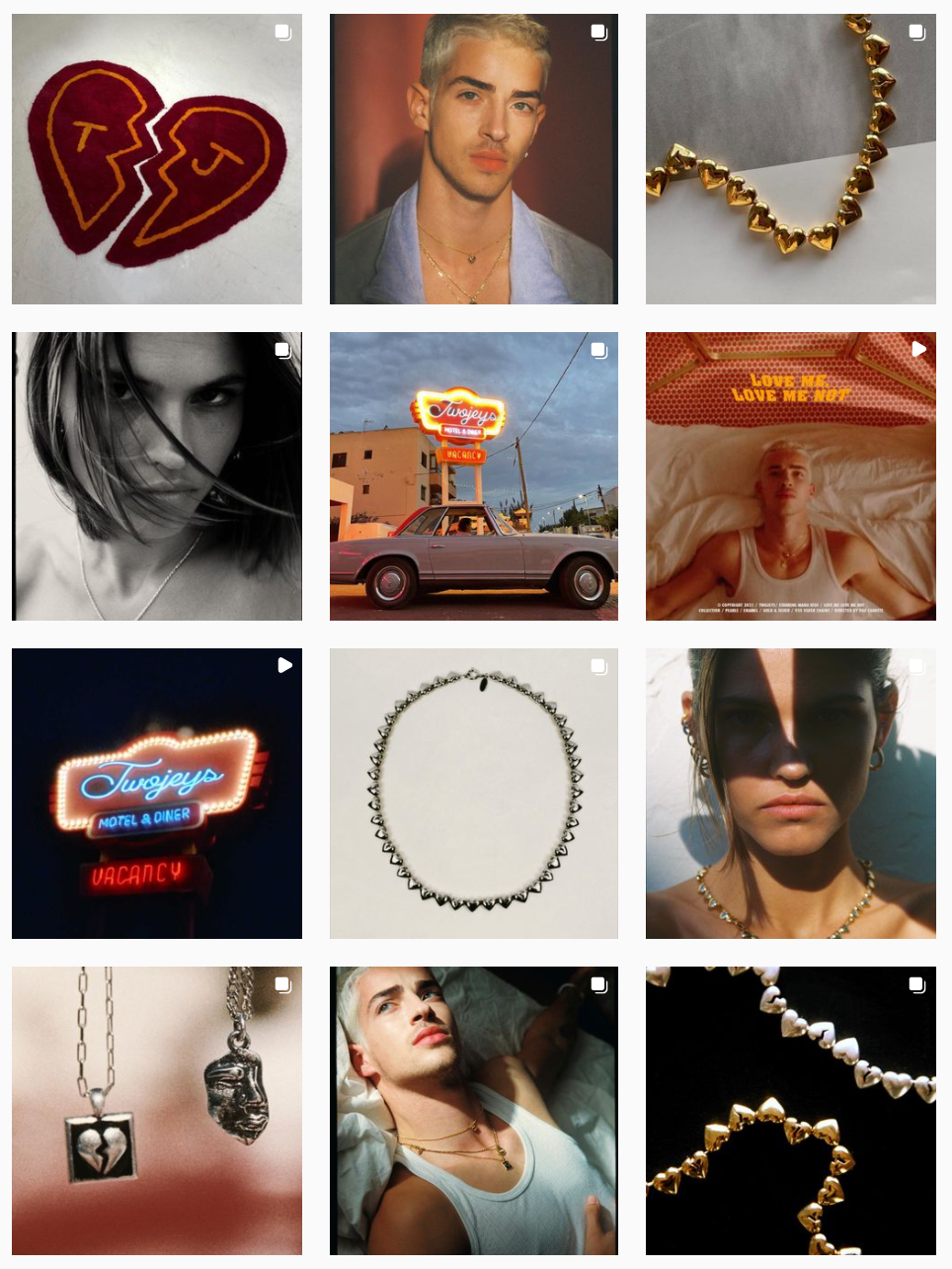 Jewellery photography, Jewellery photographer, Jewellery, Social media management, Instagram feed, Two Jeys, Aesthetics