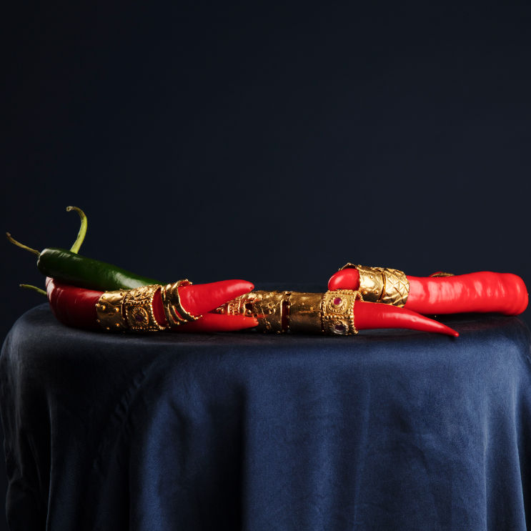 Your potential clients want to know exactly how your jewellery is going to look when being worn in real life. What colour outfits do the necklaces match well with? What's the best way to style the jewellery?  it is your duty to show off your work in the most natural and stylish way possible, making your potential client fall in love with the piece from the first glance. 