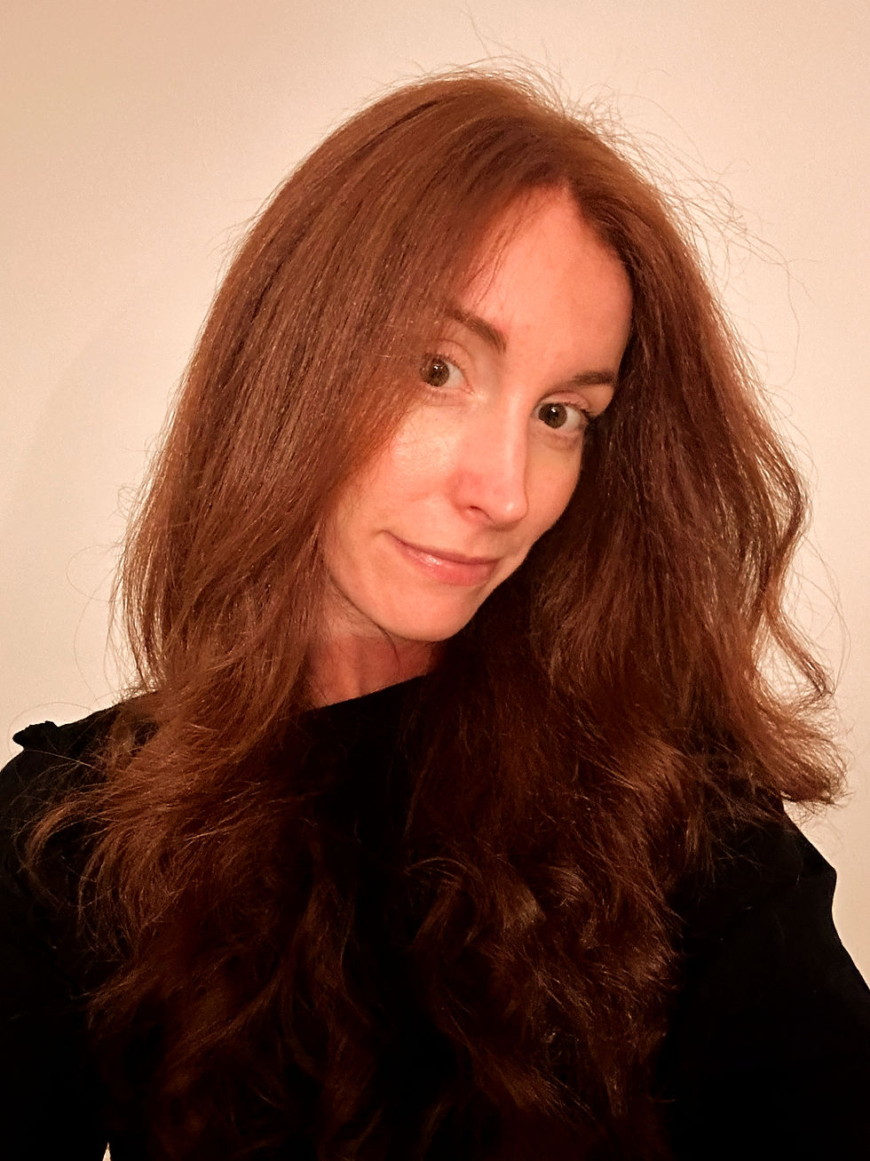 Mes cheveux lissés en sortant de chez le coiffeur