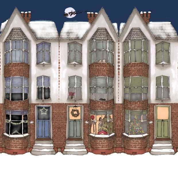christmas houses