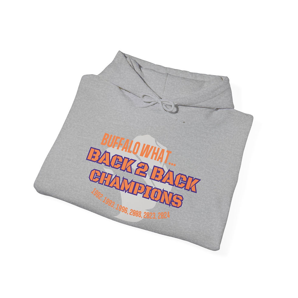 Thumbnail: Bandits Back 2 Back Champions || Buff LAX Apparel || Unisex Heavy Blend Hoodie