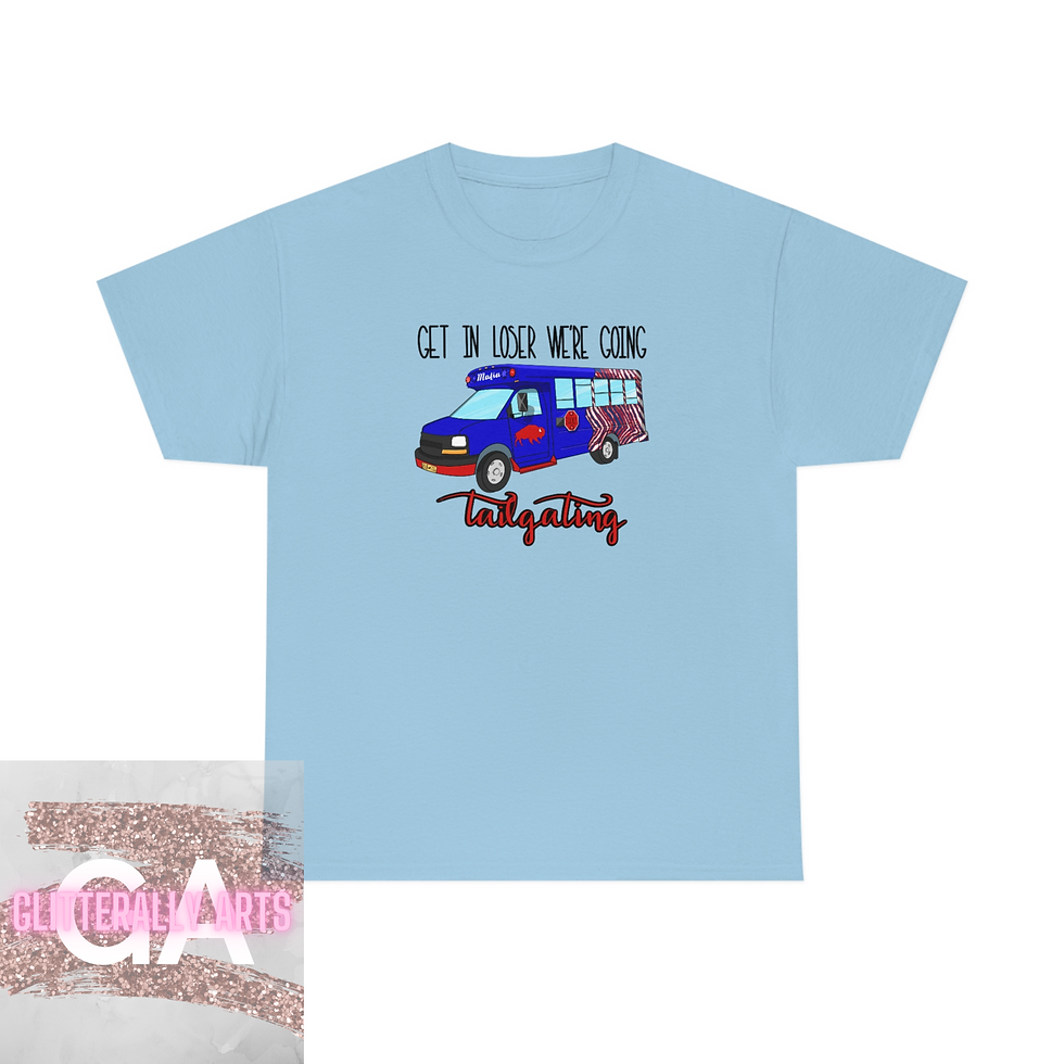 Thumbnail: Mafia Tailgate Bus || Buffalo Apparel || Unisex Heavy Cotton Tee